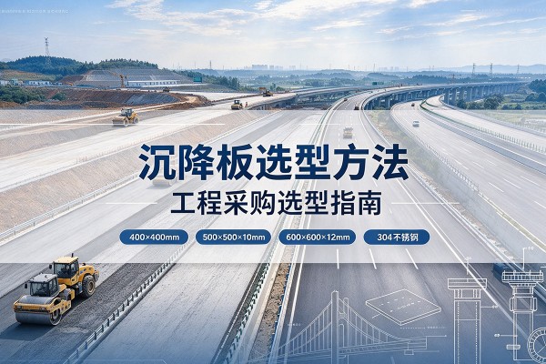 吉安沉降板选择方法