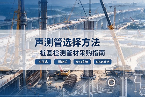 吉安声测管选型标准