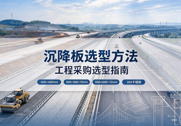 吉安沉降板选择方法