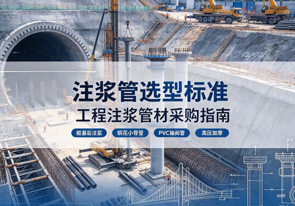 吉安注浆管选型标准